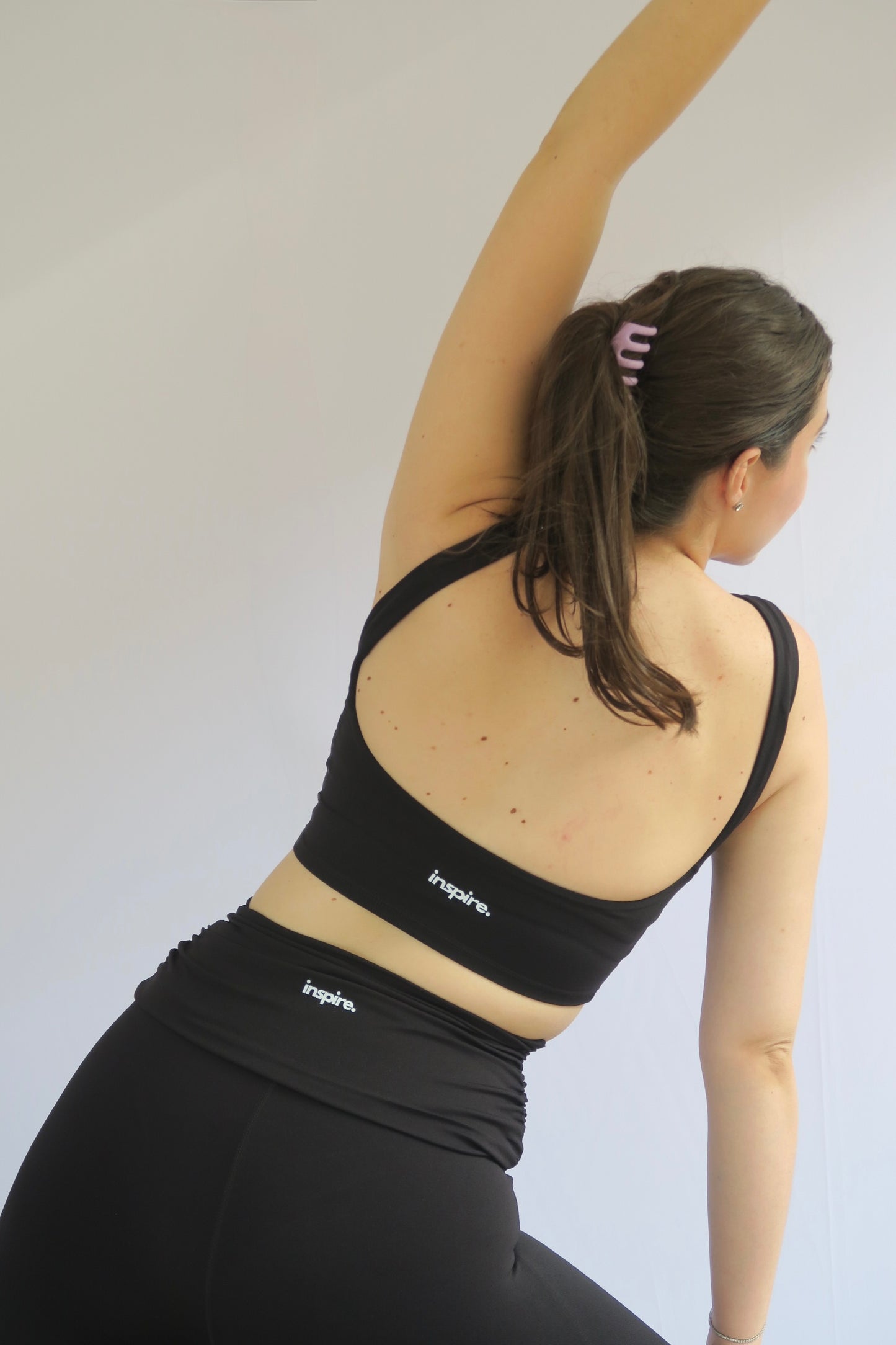 High Neck Low Back Tank