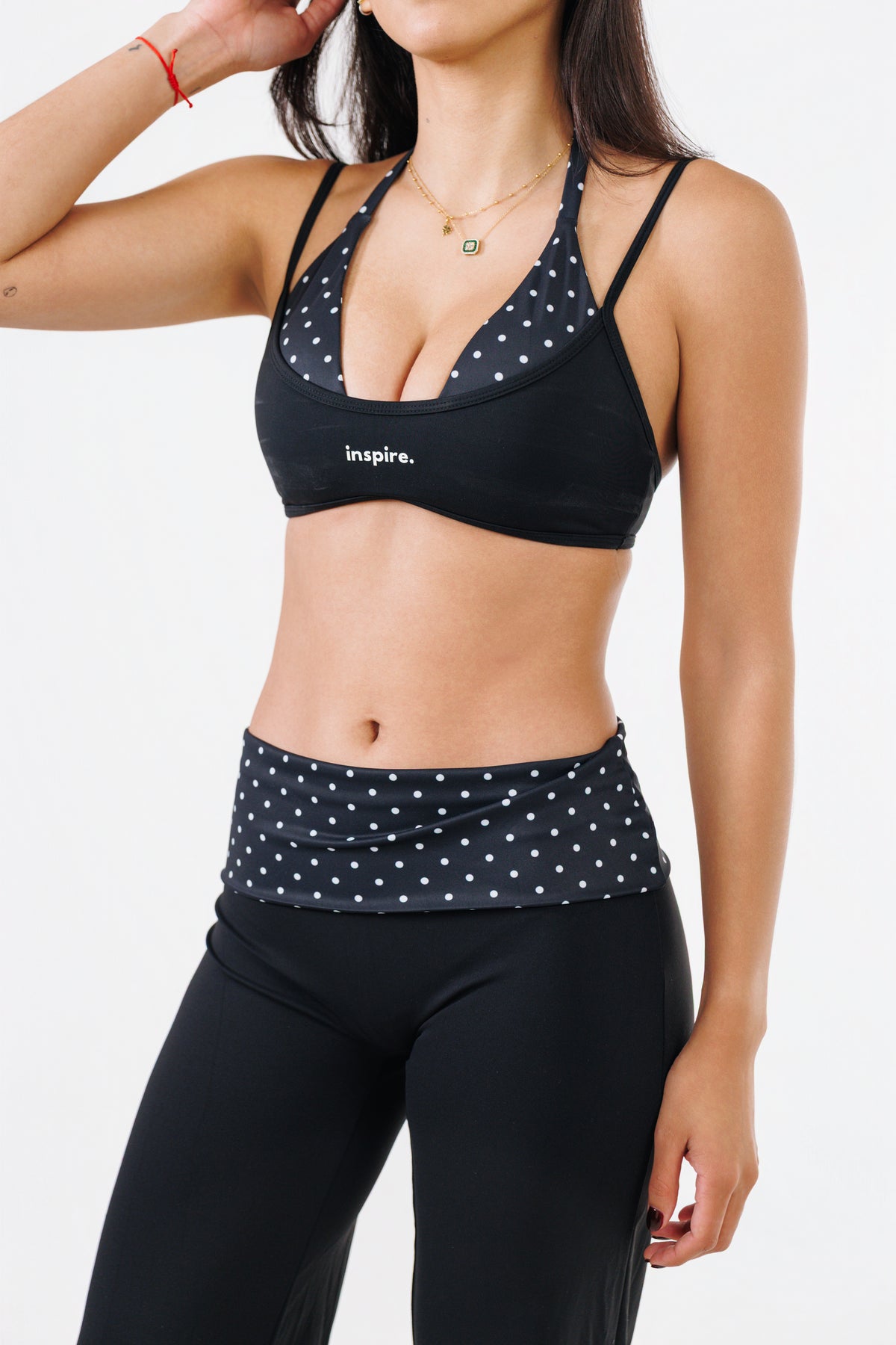 Polka Two Faced Sports Bra