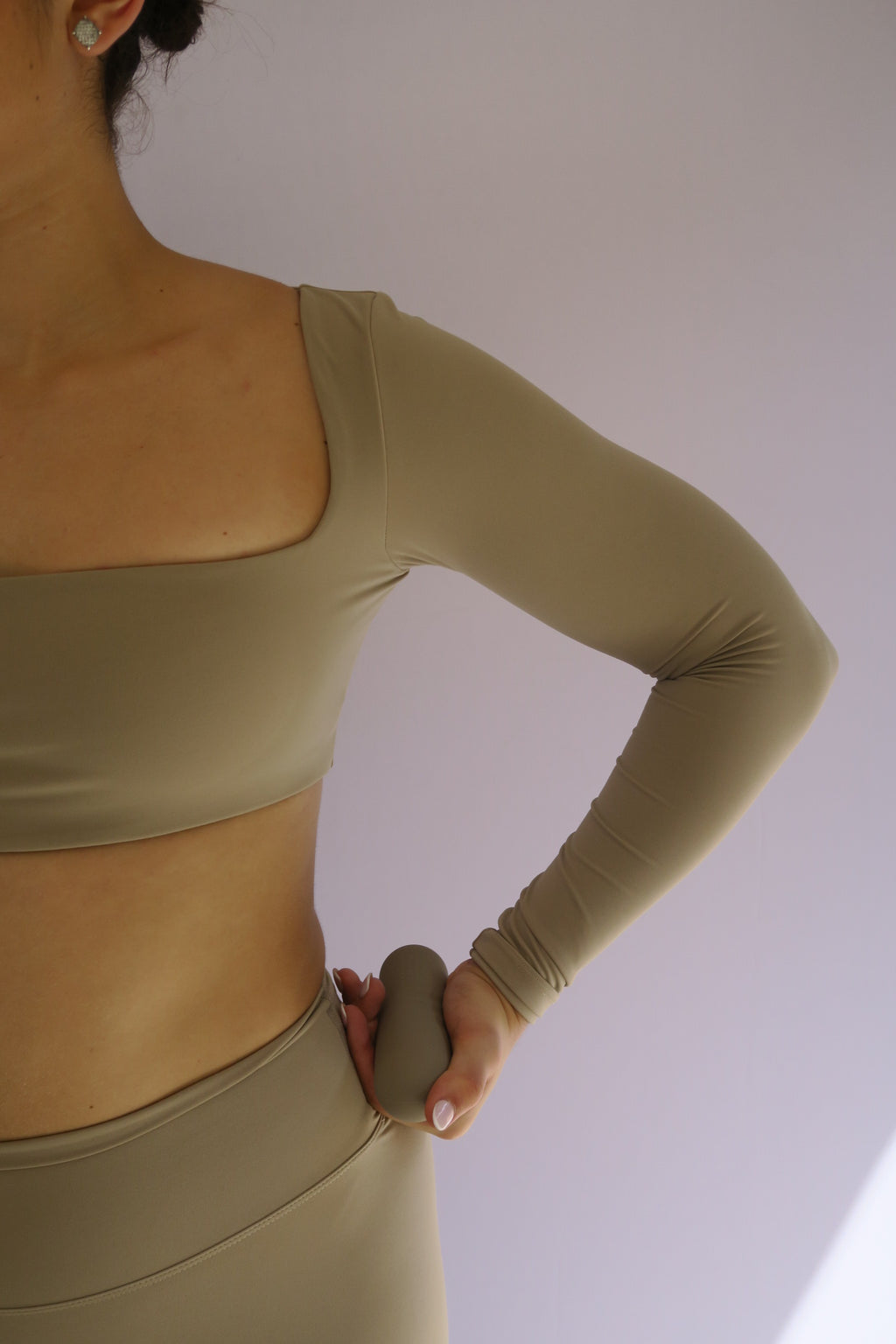 Long Sleeve Cropped Top