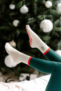 Christmas Tree Grippy Socks