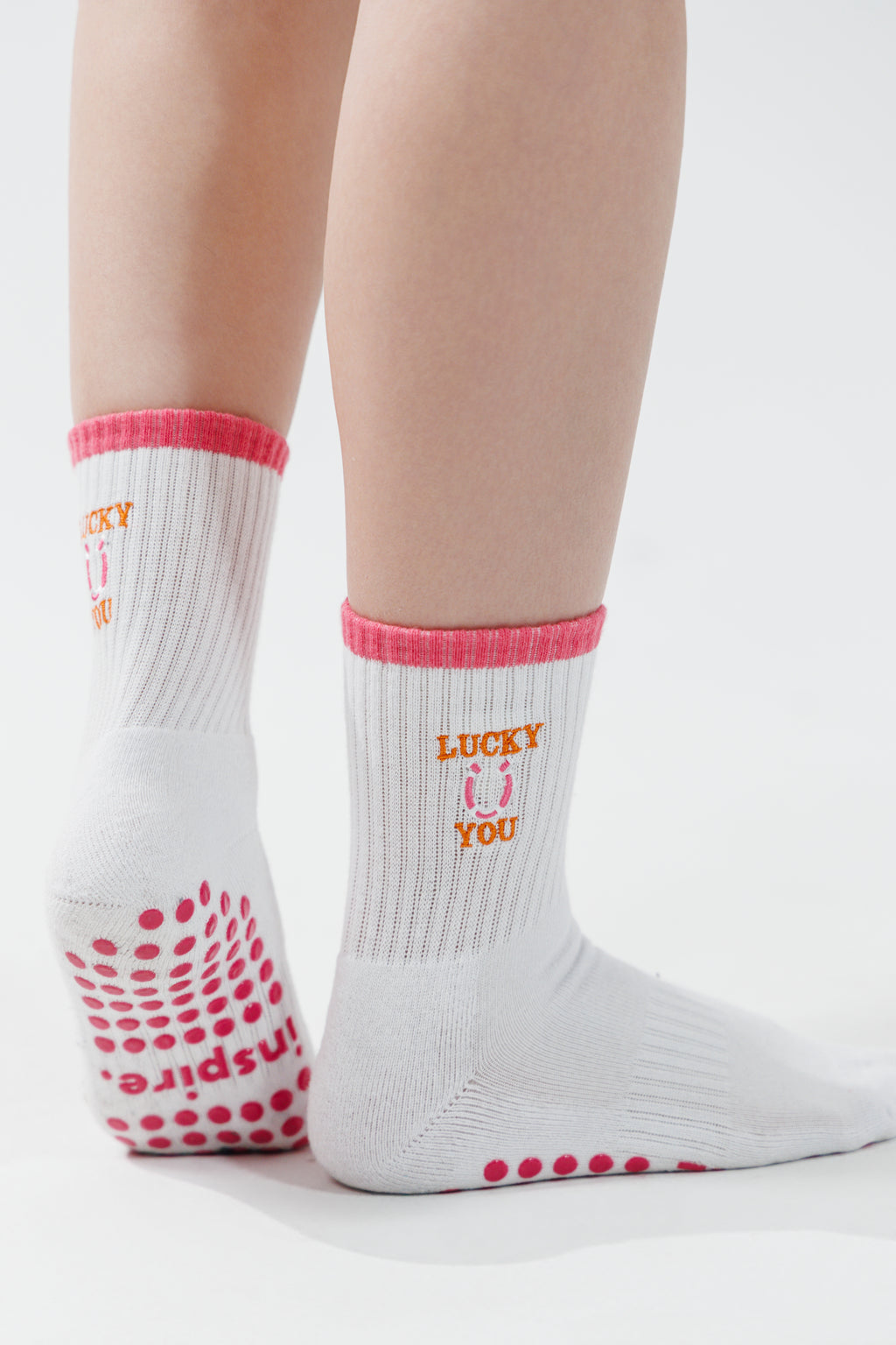 LUCKY YOU GRIPPY SOCK