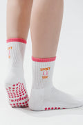 LUCKY YOU GRIPPY SOCK