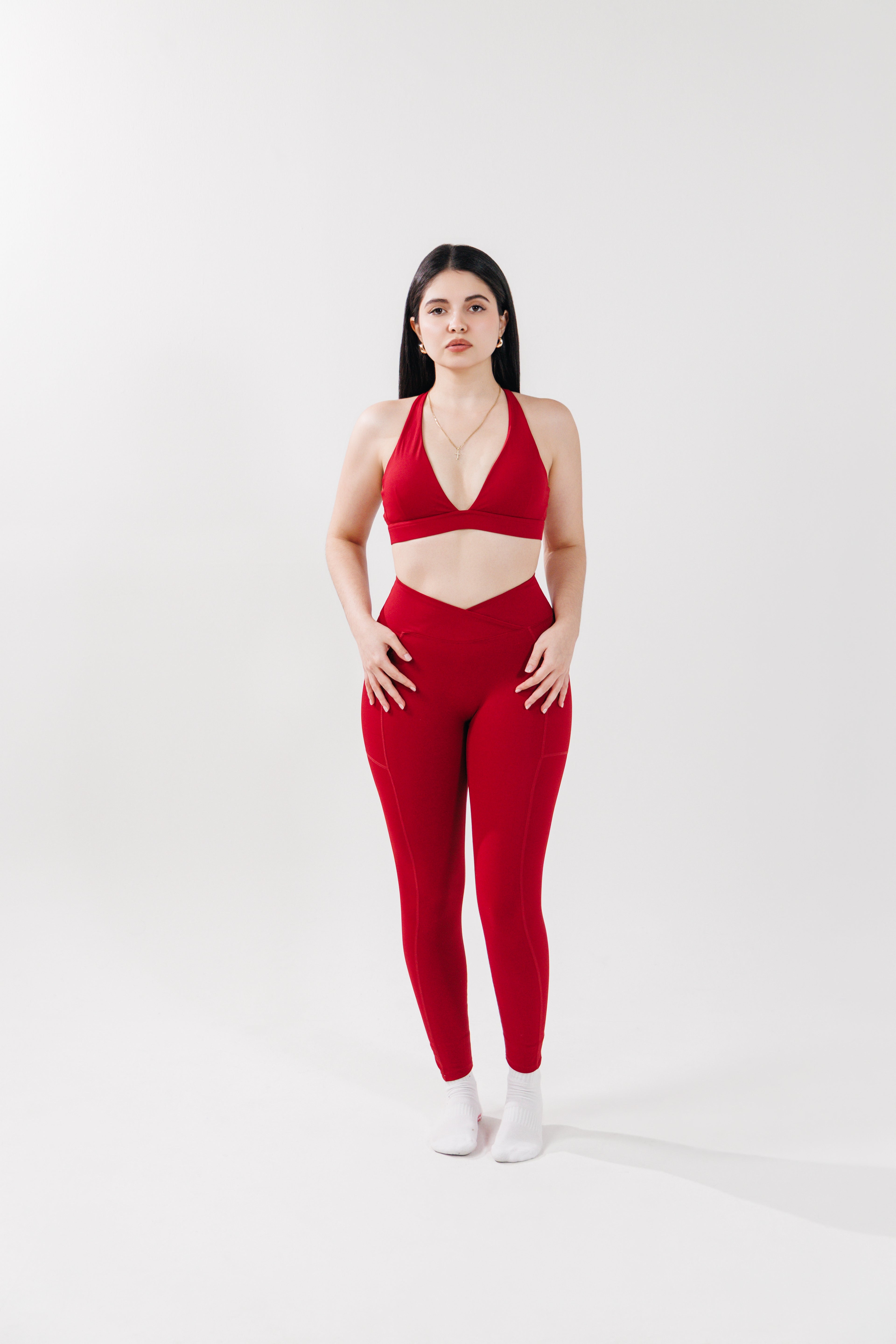 Crossed Waist Leggings