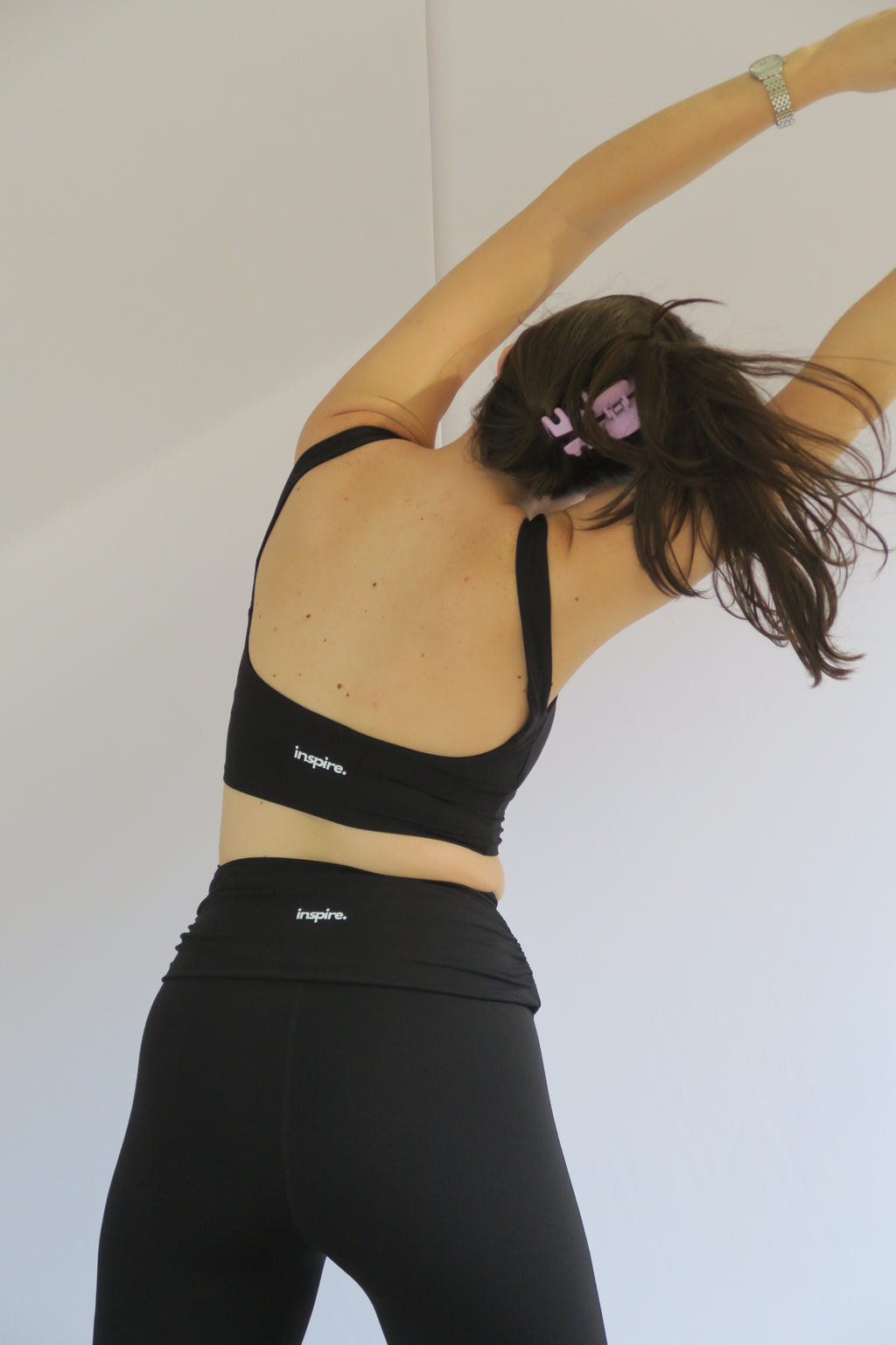 High Neck Low Back Tank