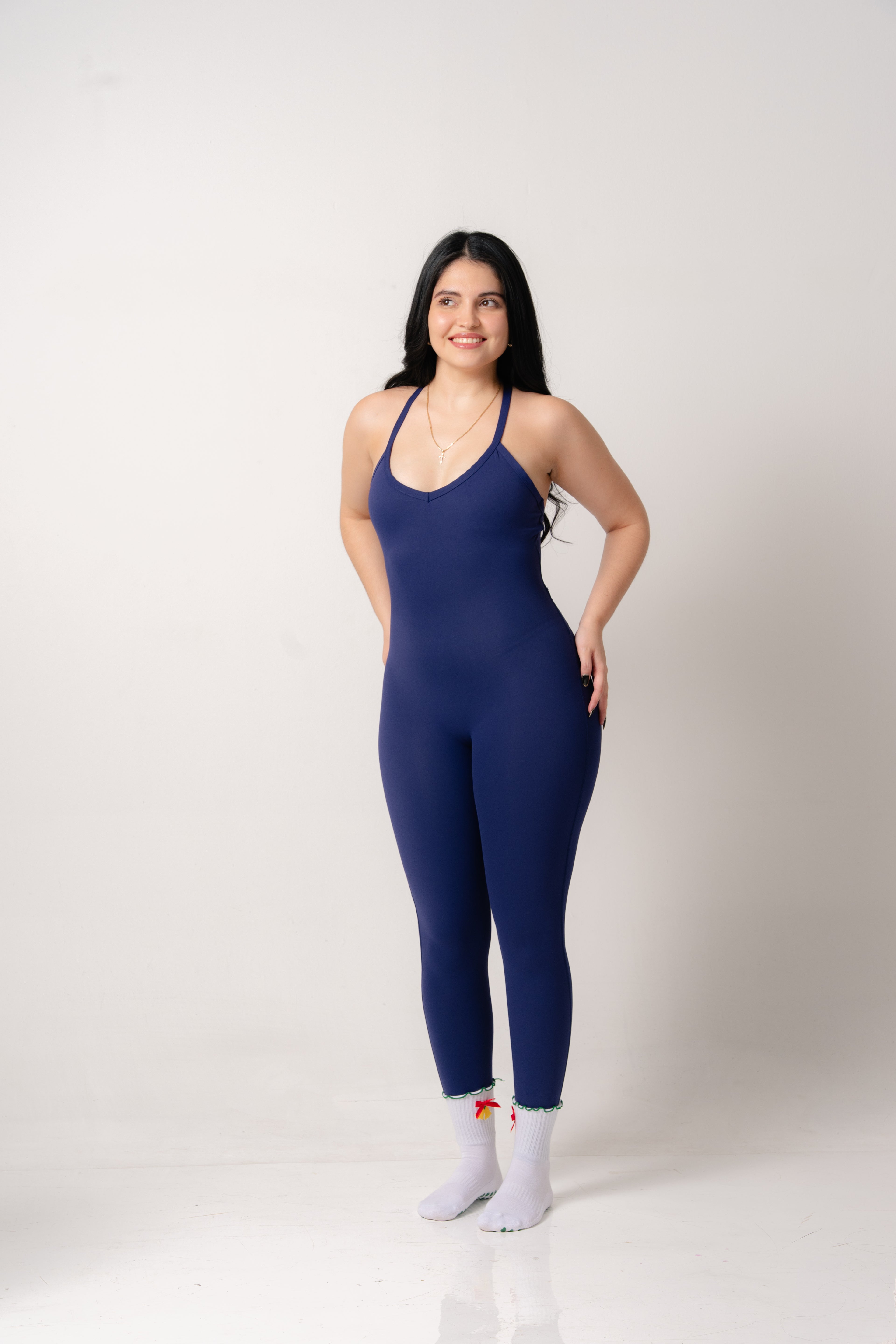 Crossed Back Jumpsuit