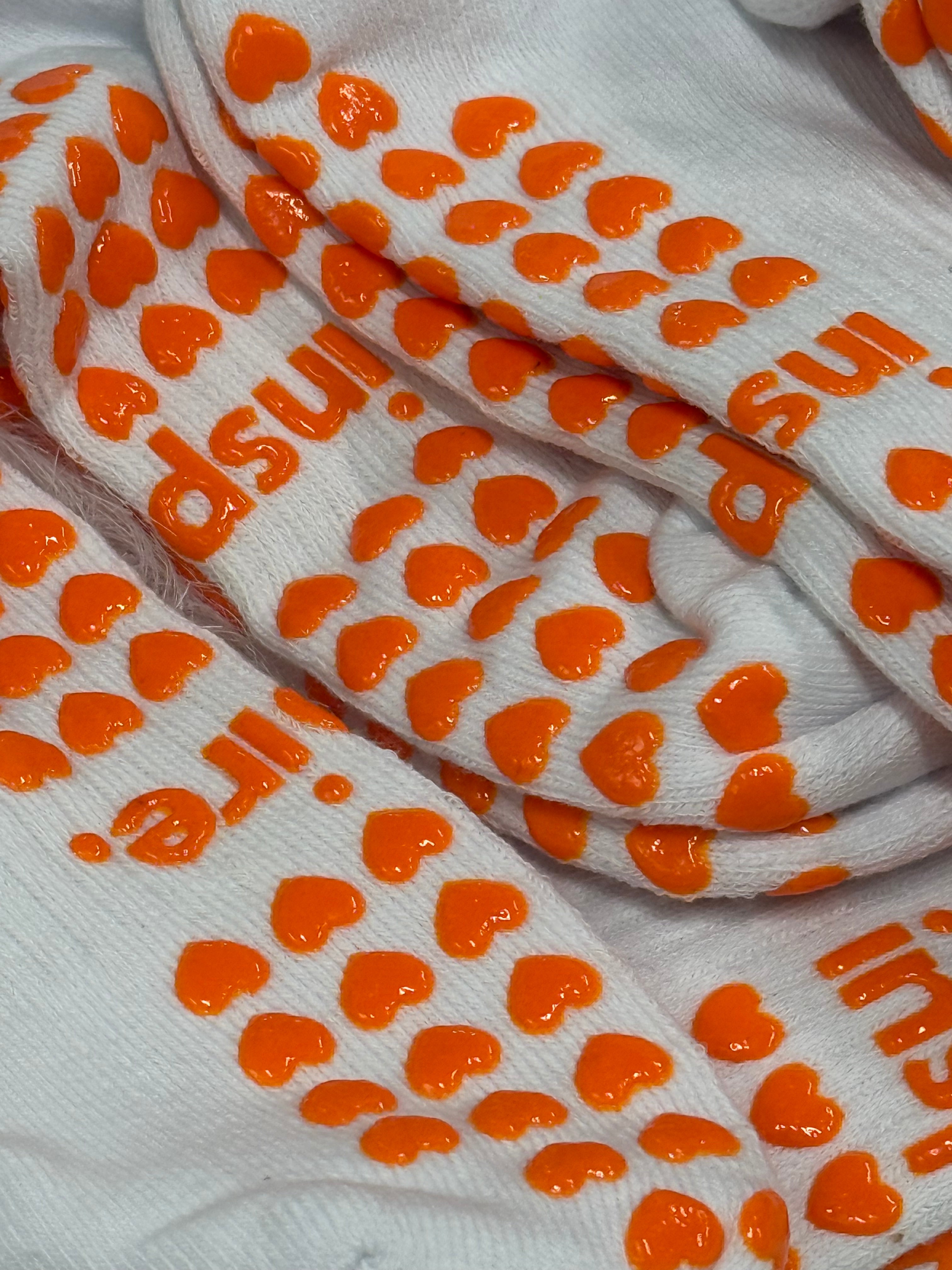 Pumpkin Spice Grippy Sock