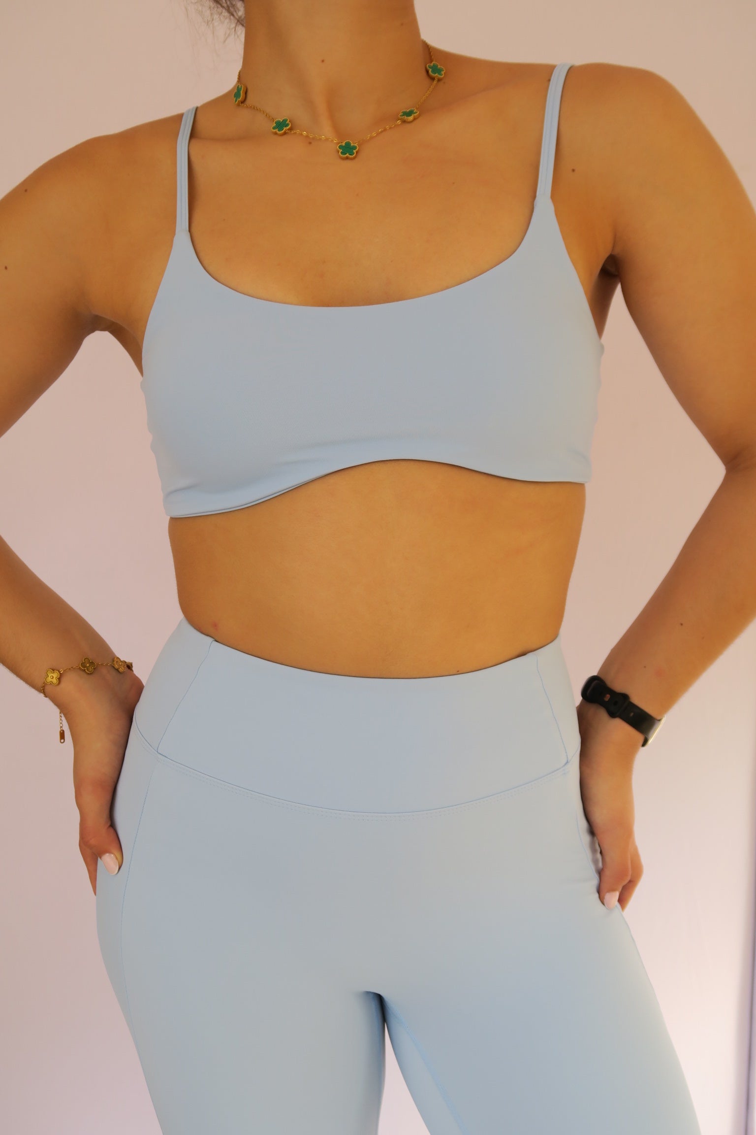 Open Seam Flared Legging