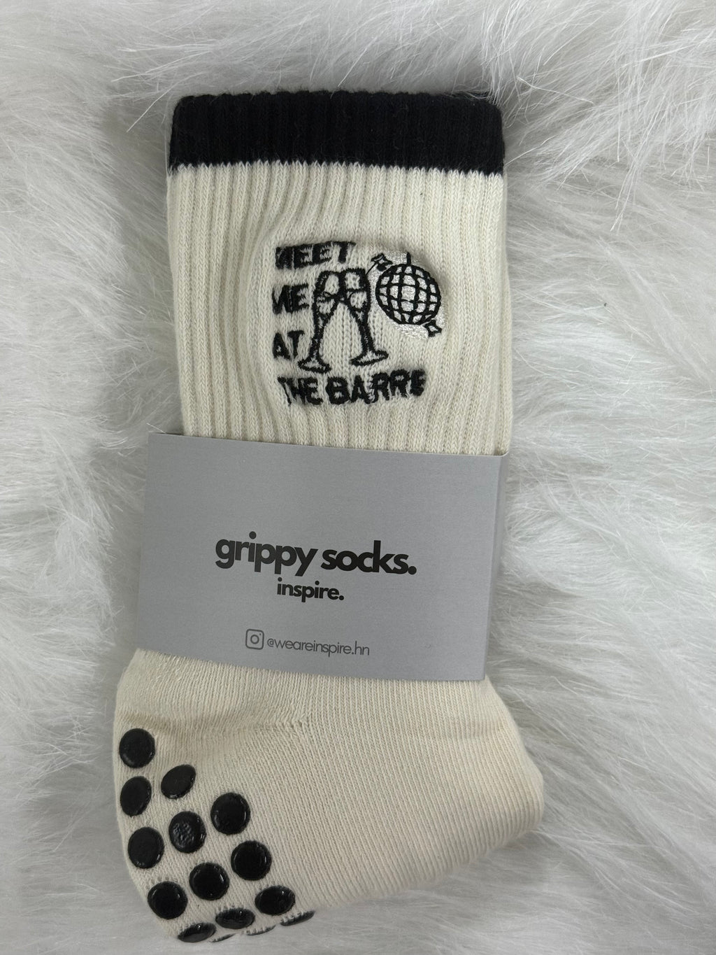 Meet Me At The Barre GRIPPY SOCKS