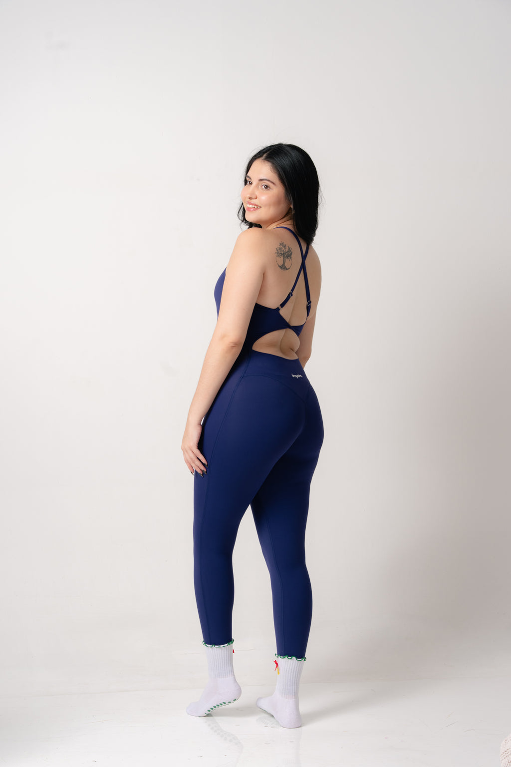 Crossed Back Jumpsuit