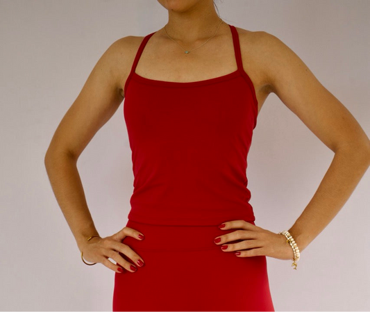 Align Top red and mint