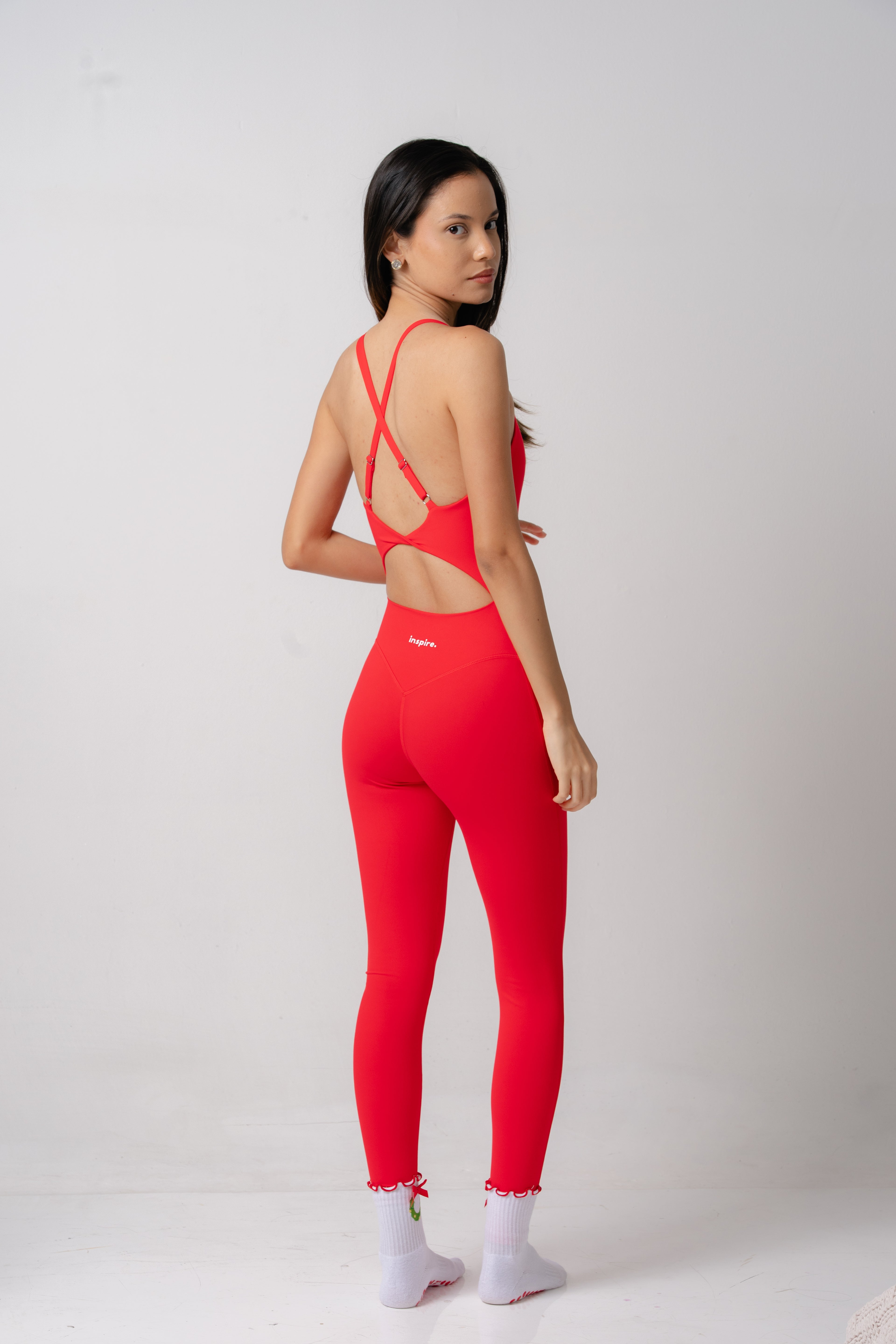Crossed Back Jumpsuit