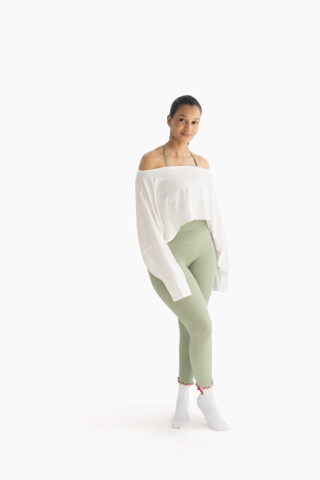 Over sized loose long-sleeve