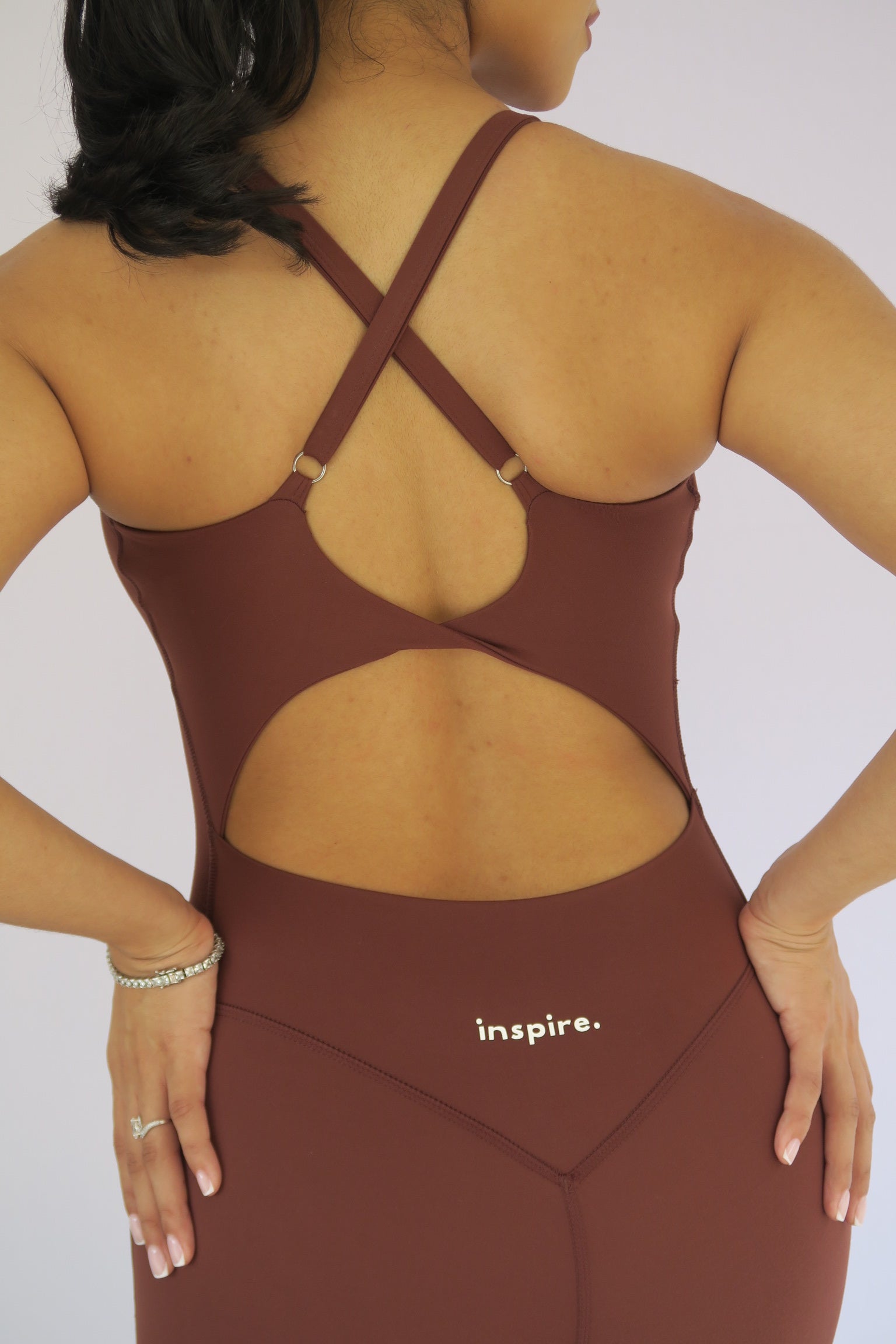 Crossed Back Jumpsuit