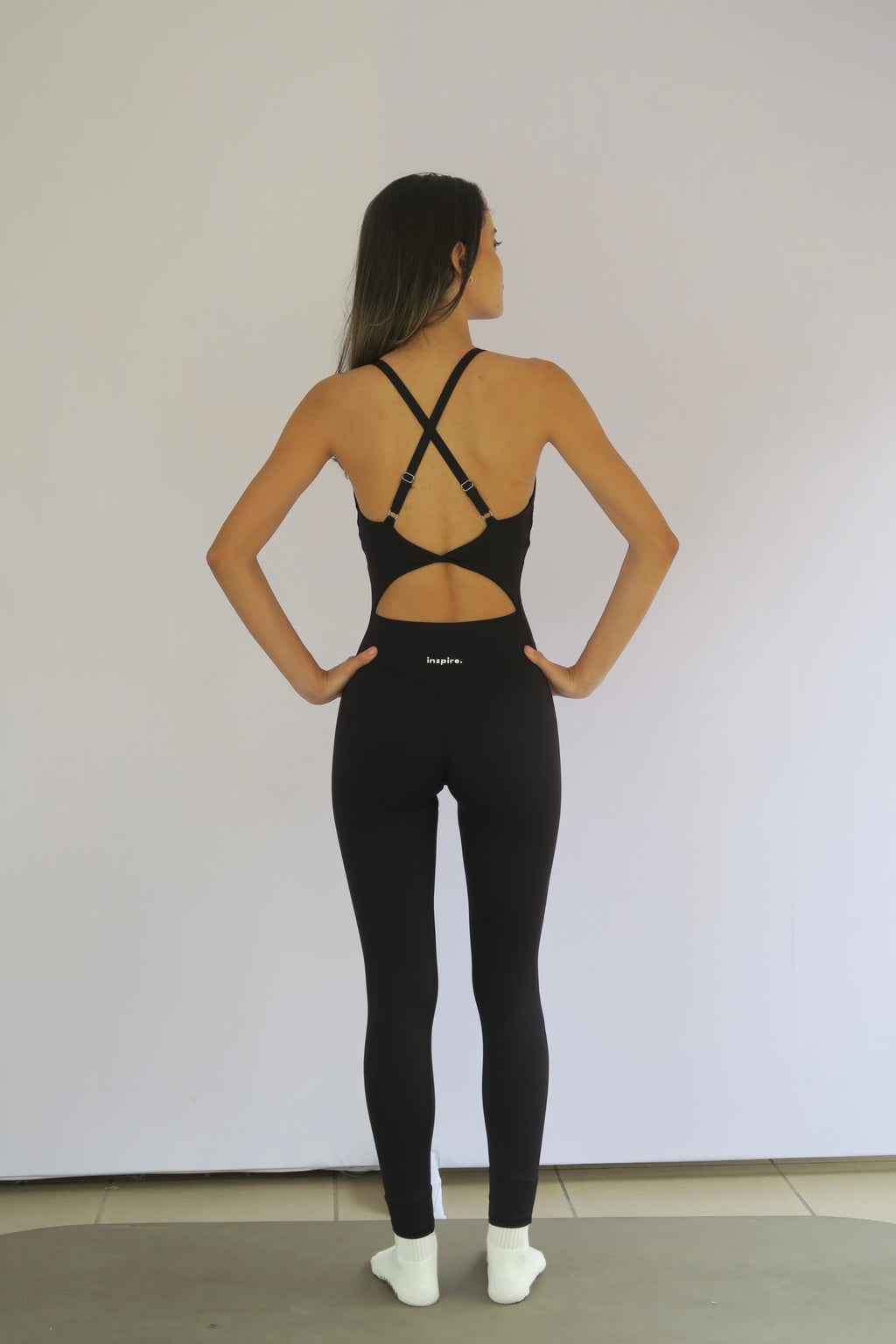 Crossed Back Jumpsuit