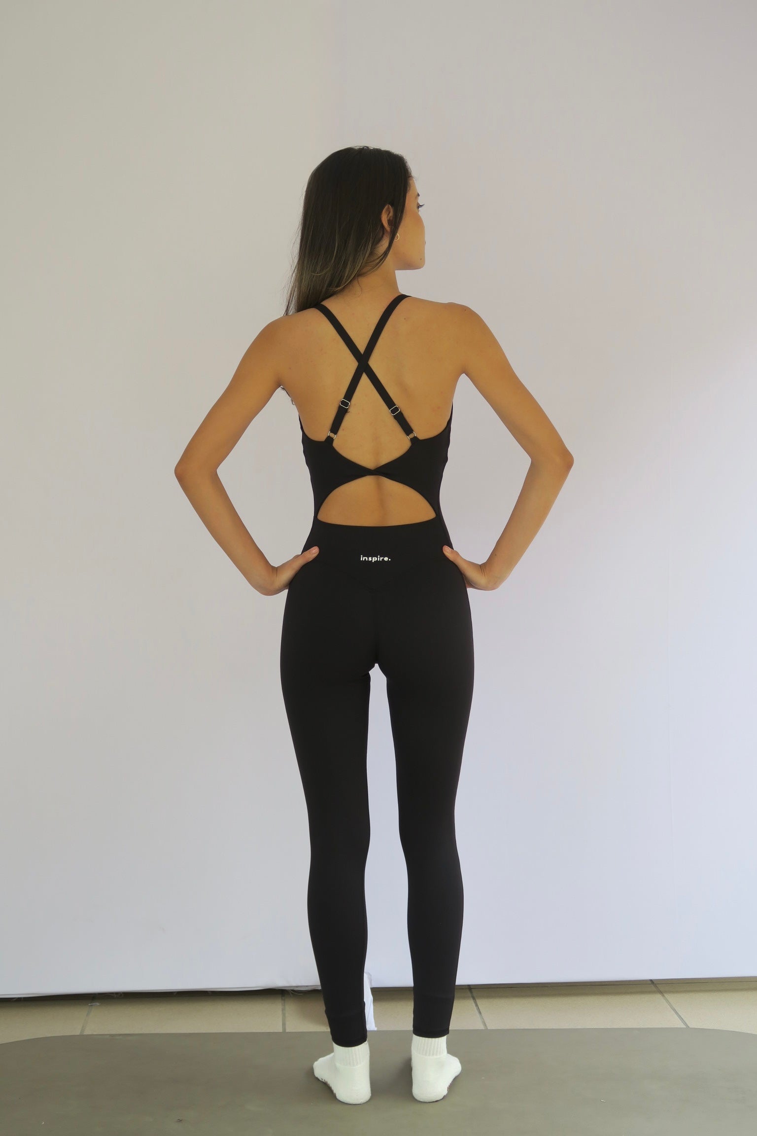 Crossed Back Jumpsuit