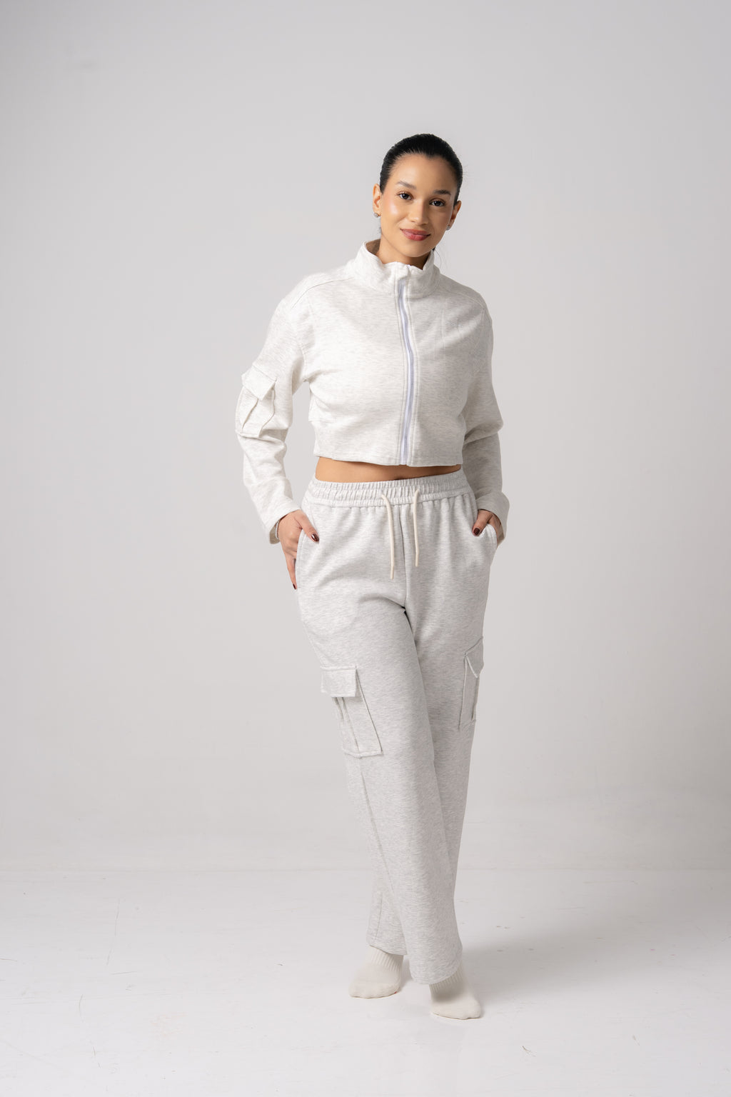 LuxeLounge Cargo Sweat Pant