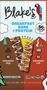 Blake’s Breakfast bars + Protein