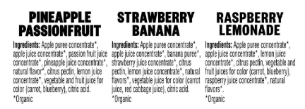 Pure Organic Fruit Protein Bars