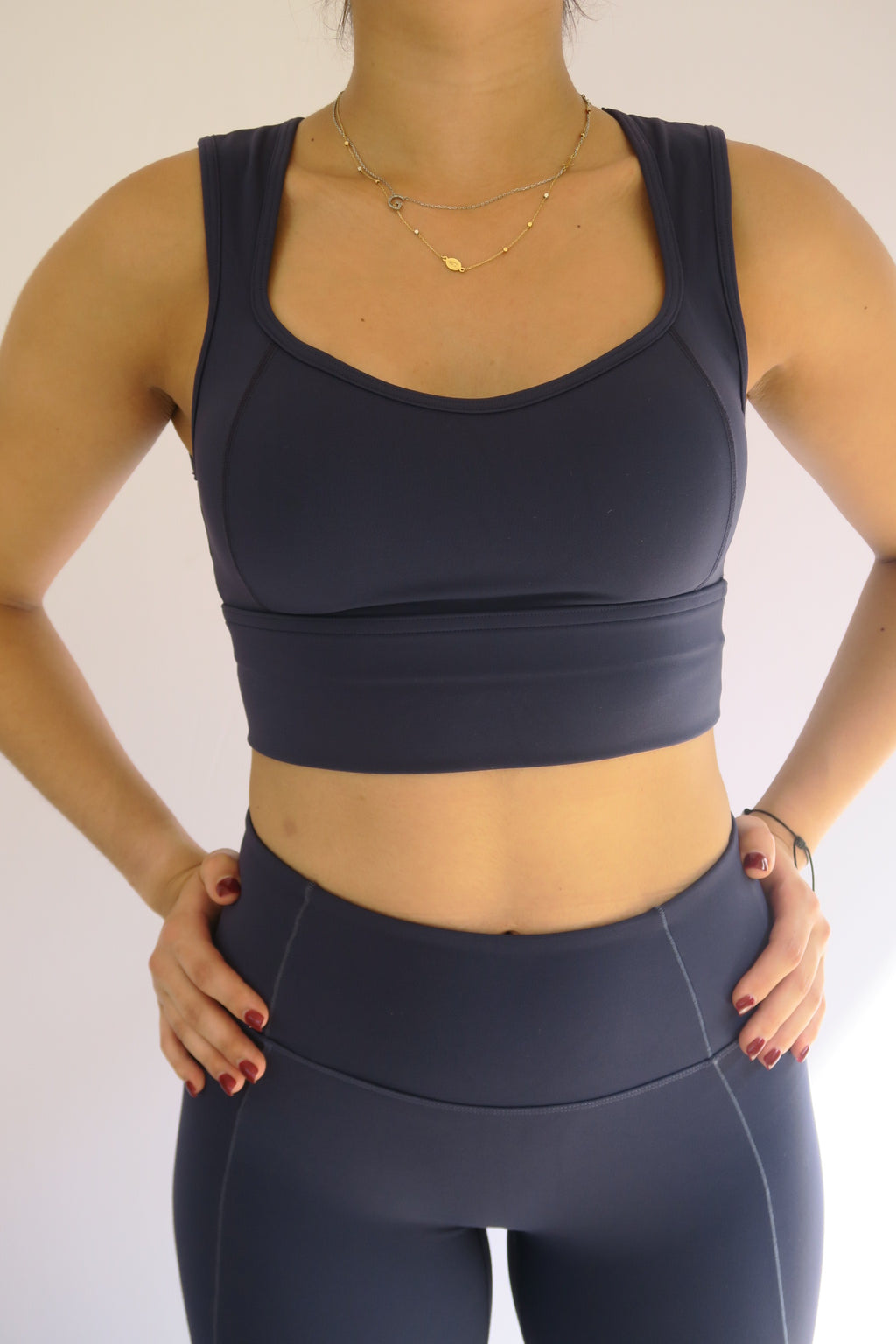 Open Back Cropped Top