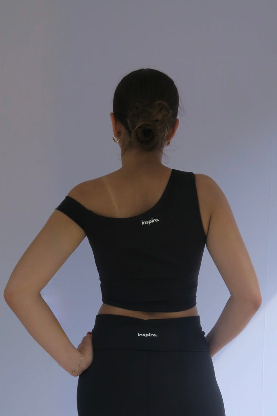 Folded Waist Band Legging