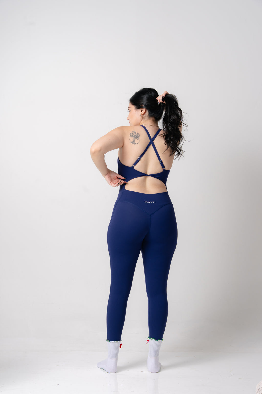 Crossed Back Jumpsuit
