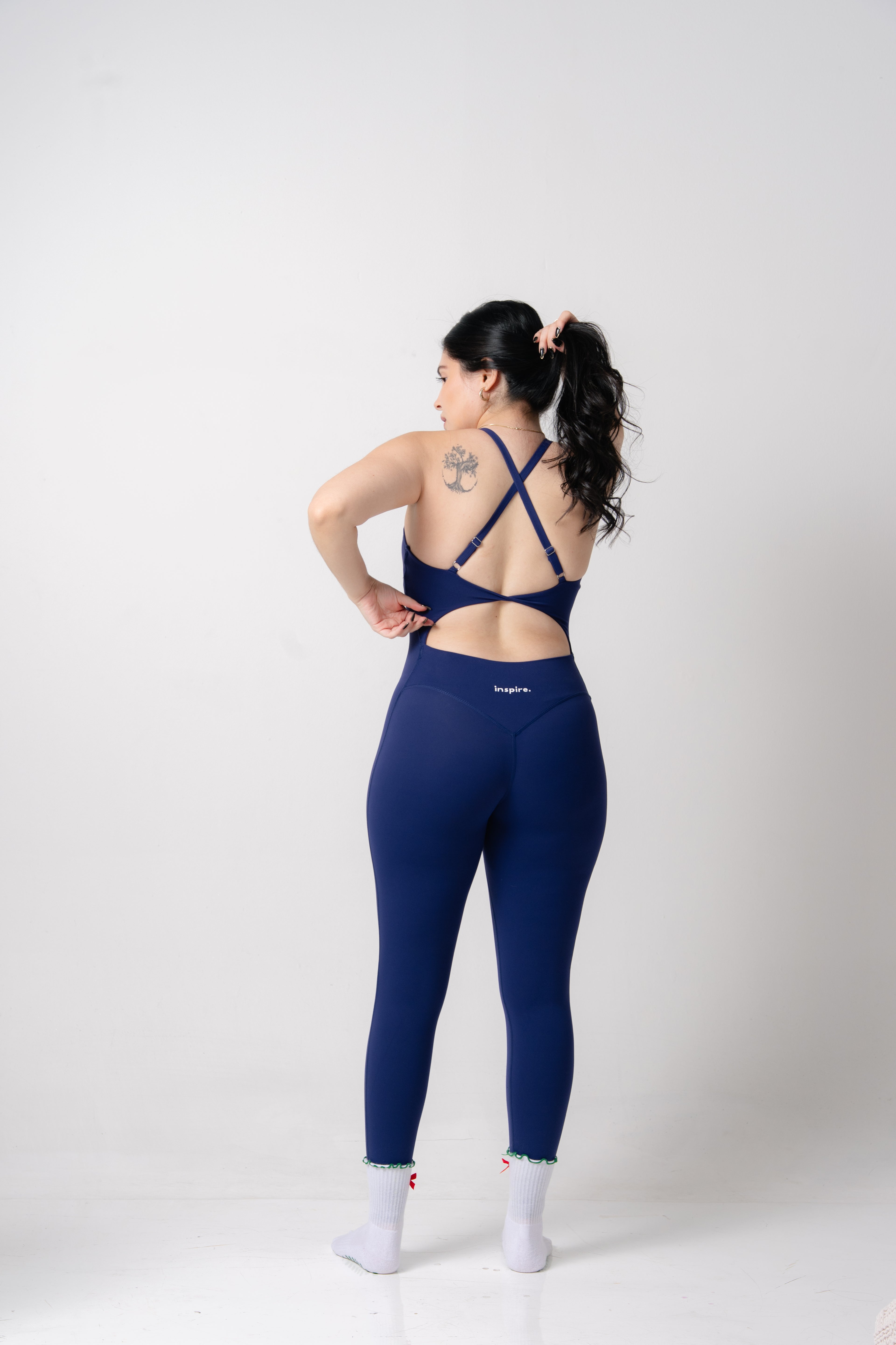Crossed Back Jumpsuit