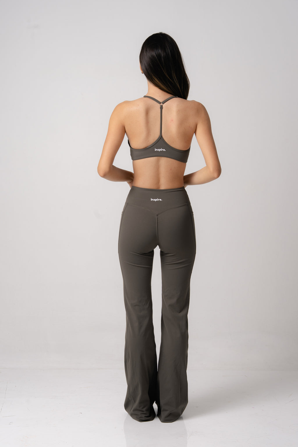 Crossed Waist Pocket Legging