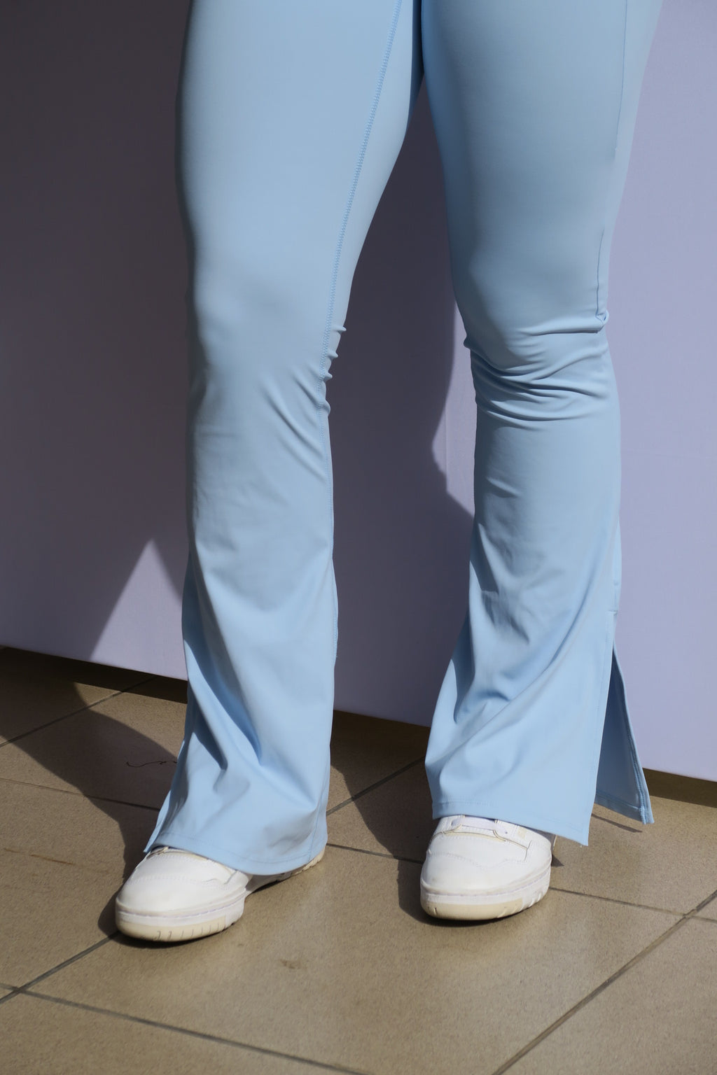 Open Seam Flared Legging