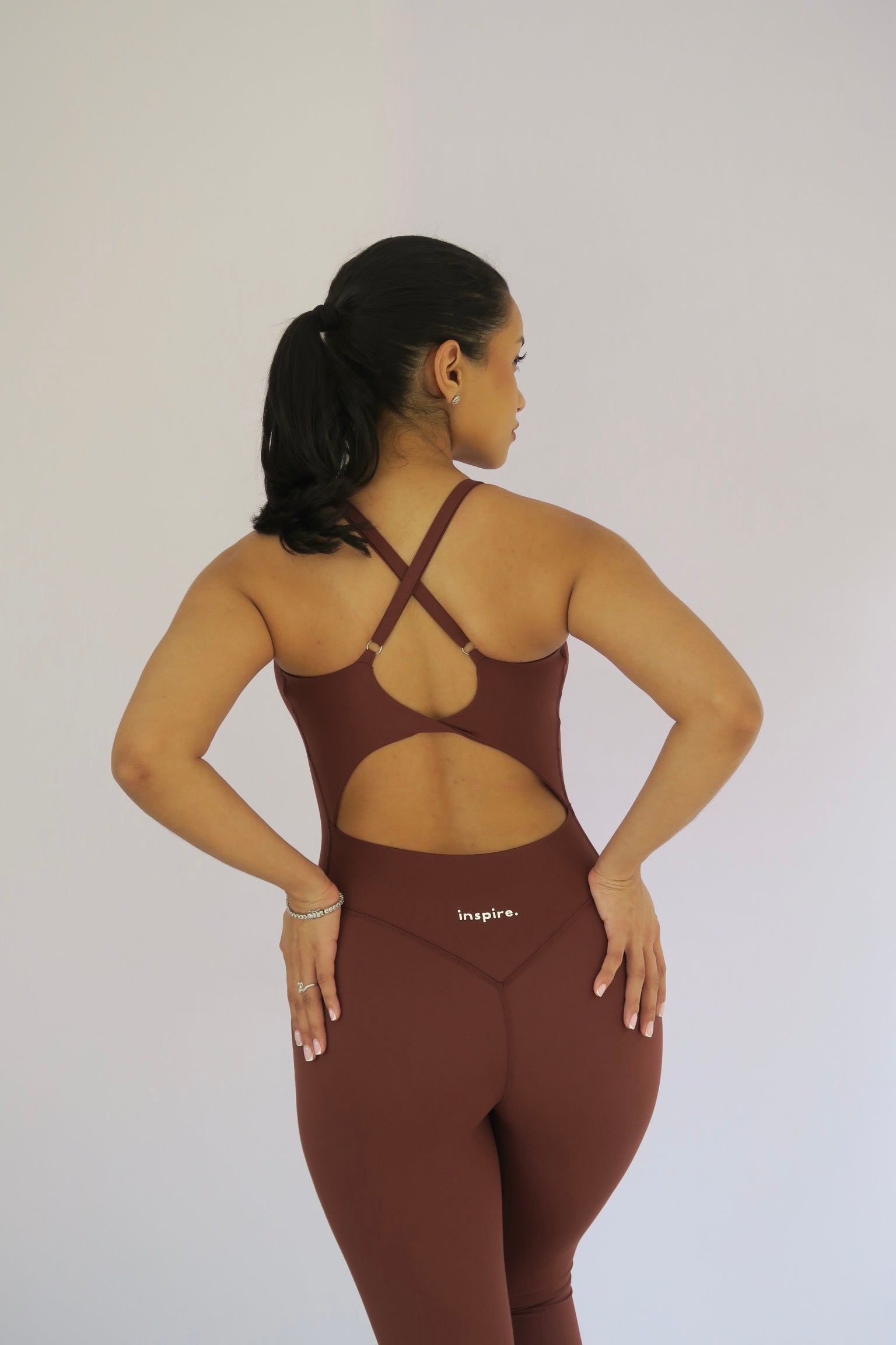 Crossed Back Jumpsuit