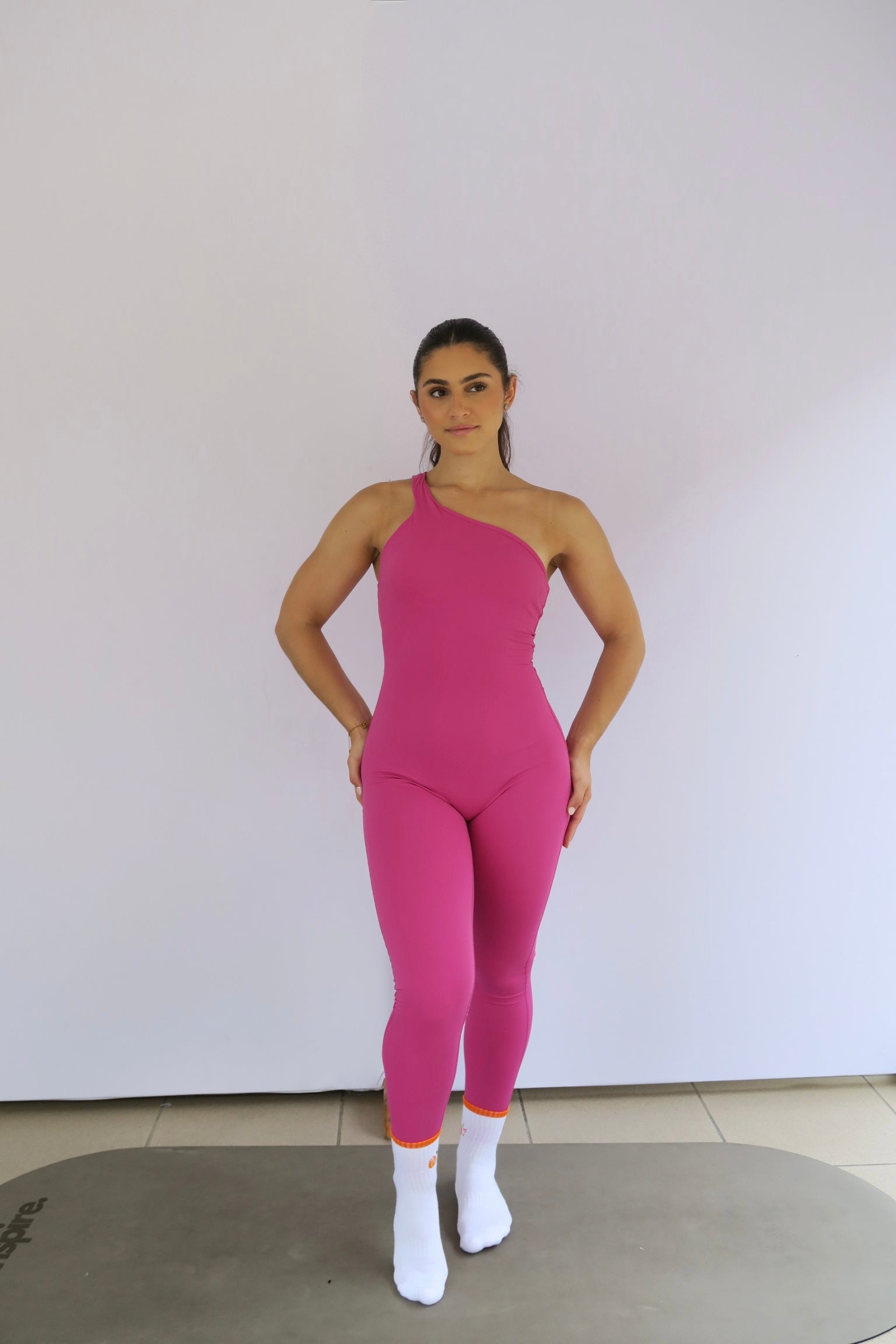 One Shoulder Jumpsuit