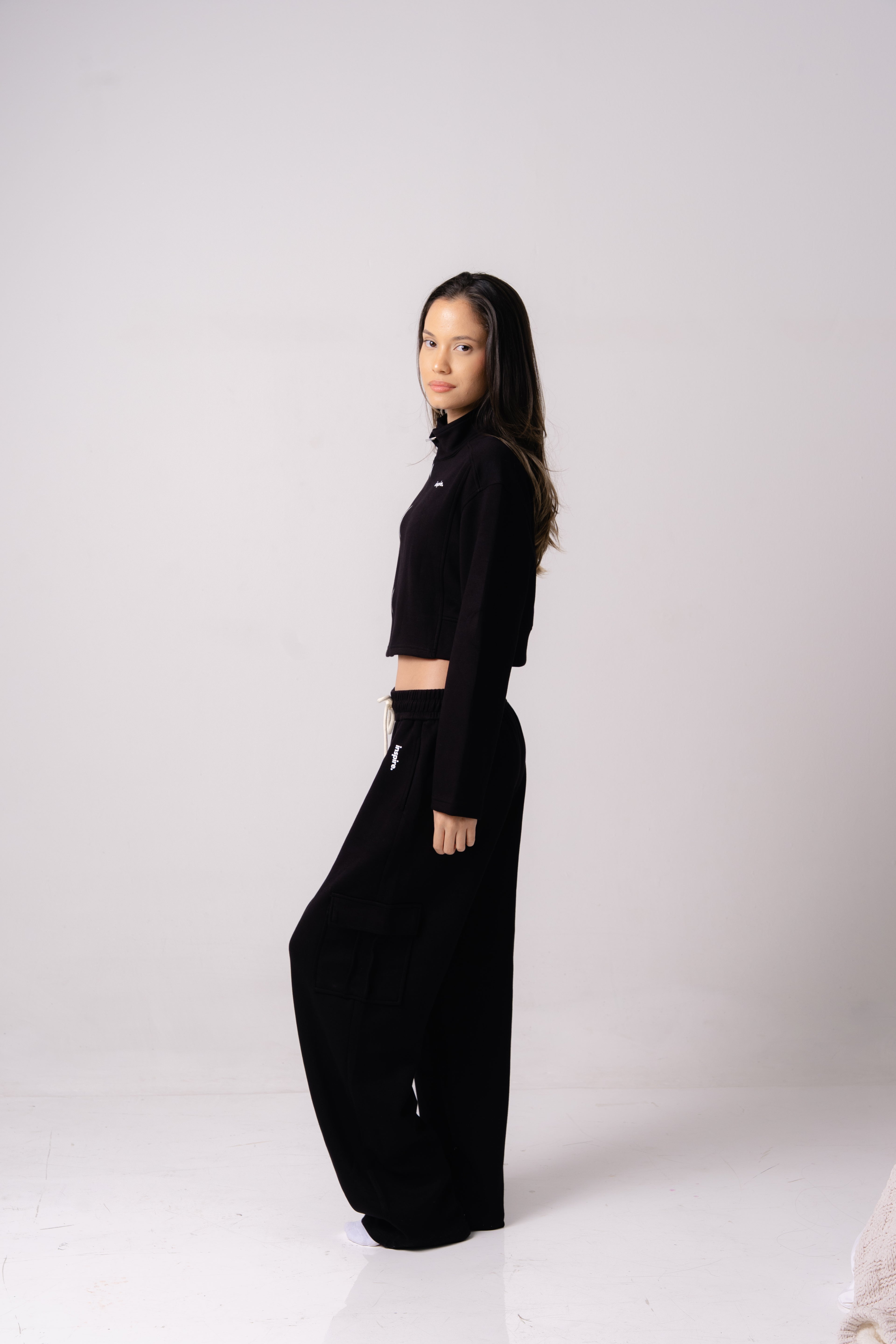 LuxeLounge Cargo Sweat Pant